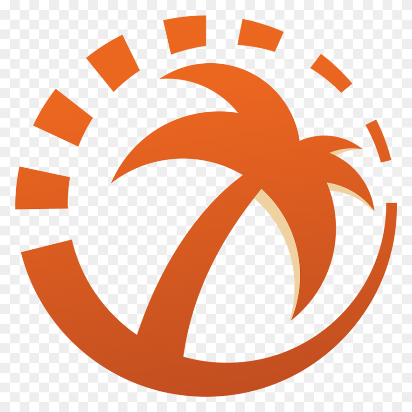 835x835 Dvd Logo Orange Oranzhevij Ostrov Logo, Symbol, Trademark, Pumpkin HD PNG Download