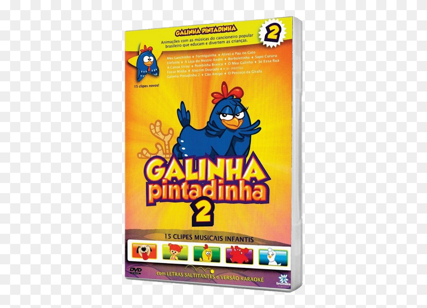 352x546 Dvd Patati Patat Galinha Pintadinha 2 Dvd, Реклама, Плакат, Текст Hd Png Скачать