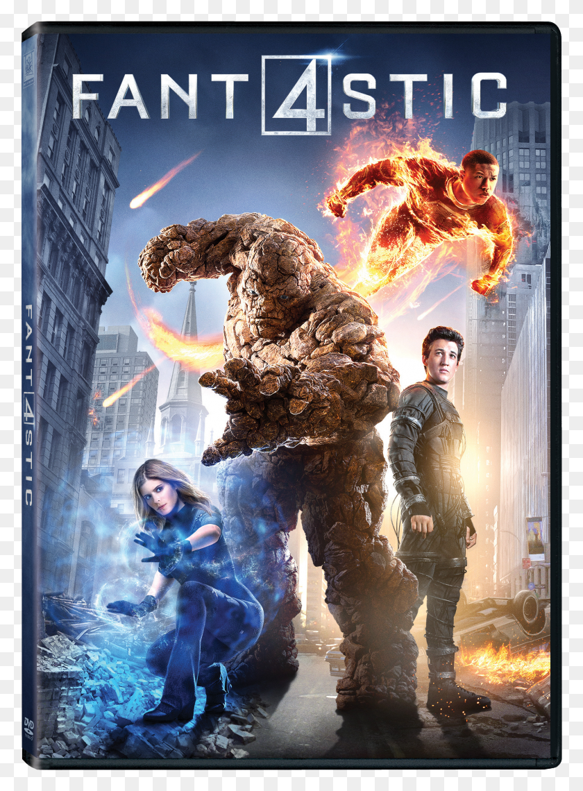 1611x2231 Dvd Spine Fantastic Four Blu Ray HD PNG Download