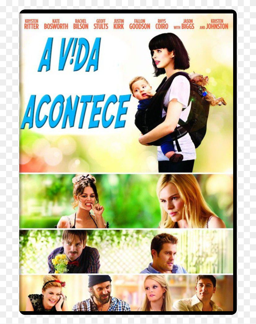 716x1001 Dvd Vida Acontece Life Happens Movie, Collage, Poster, Advertisement HD PNG Download