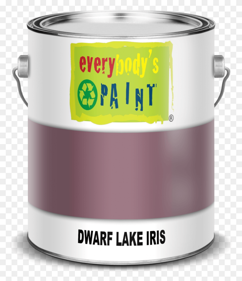 839x985 Dwarf Lake Iris, Paint Container, Tin, Can HD PNG Download