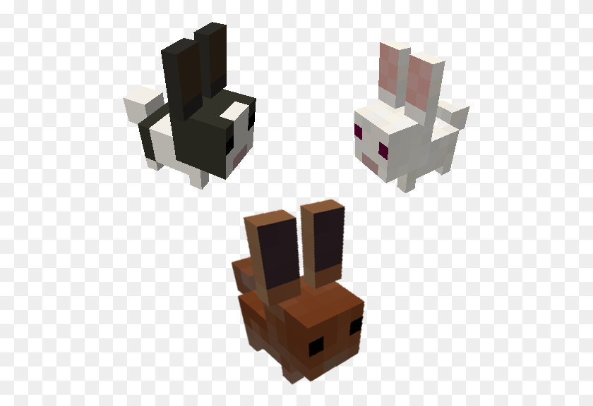 493x516 Dwarf Rabbits Plywood, Minecraft, Rubix Cube HD PNG Download
