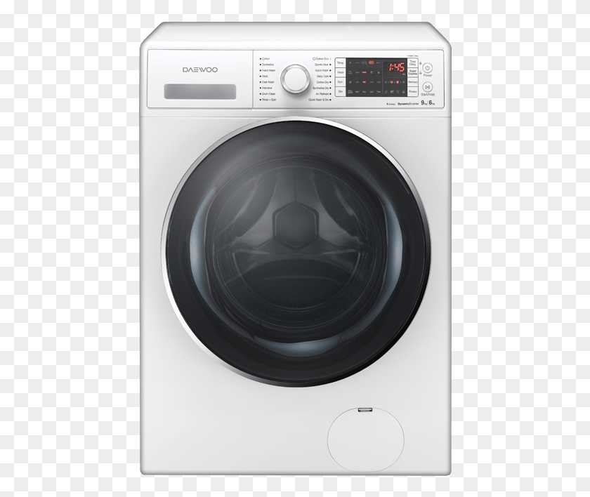 446x648 Dwd G240pwd Mesin Cuci Daewoo Front Loading, Appliance, Dryer, Washer HD PNG Download