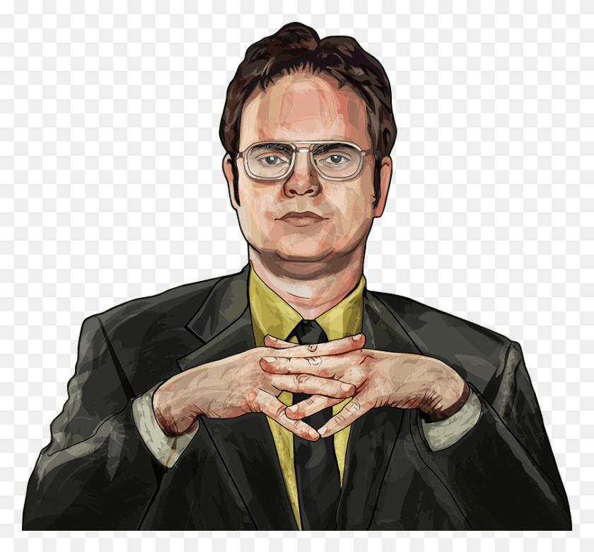 841x777 Dwight Schrute I M Dreaming Of A Dwight Christmas, Person, Human, Graduation HD PNG Download