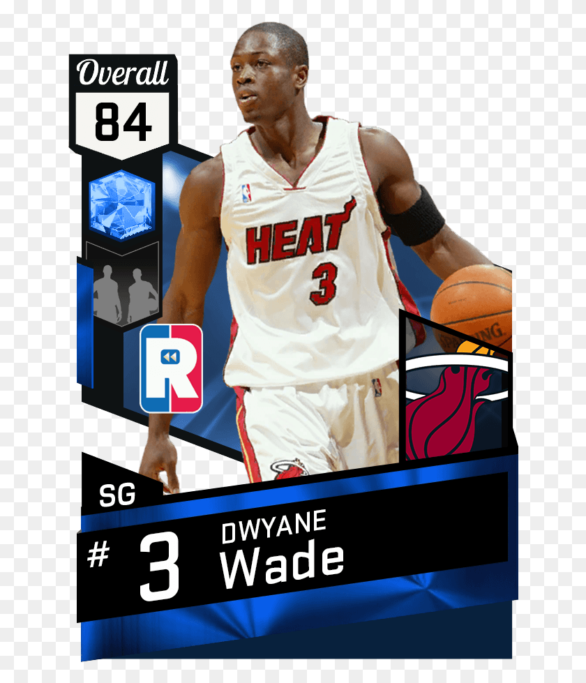 646x919 Dwyane Wade 85 Overall Russell Westbrook, Person, Human, People HD PNG Download