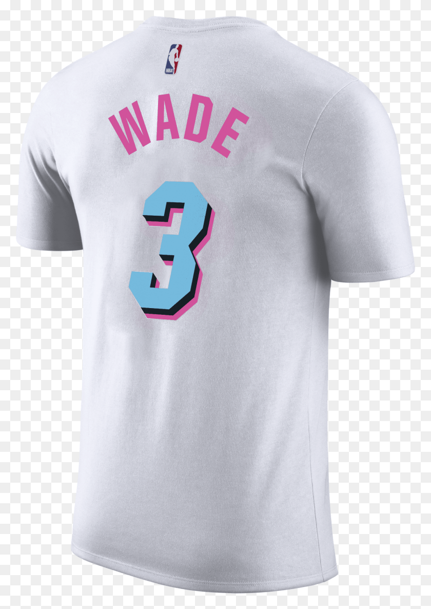1386x2001 Dwyane Wade Nike Miami Heat Vice Uniform City Edition, Clothing, Apparel, Shirt HD PNG Download