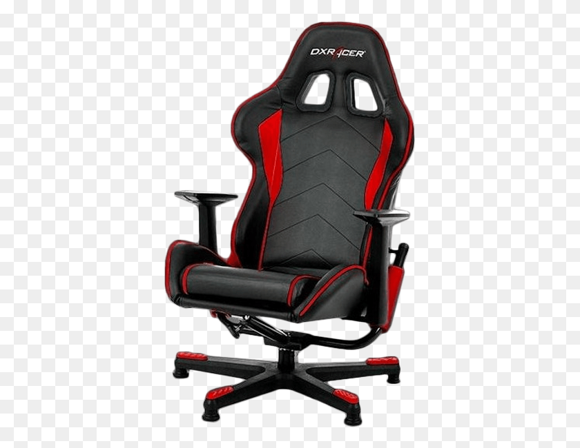 367x590 Dxracer Formula Fsfc08nr Red Black La Un Pre Convenabil Office Chair, Chair, Furniture, Car Seat HD PNG Download