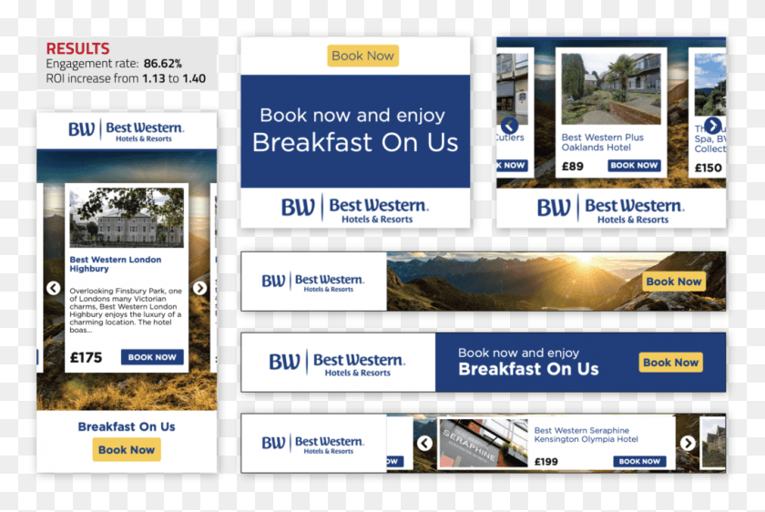 1008x649 Dynamic Creative Optimization For Best Western Hotels Best Western, File, Text, Webpage HD PNG Download