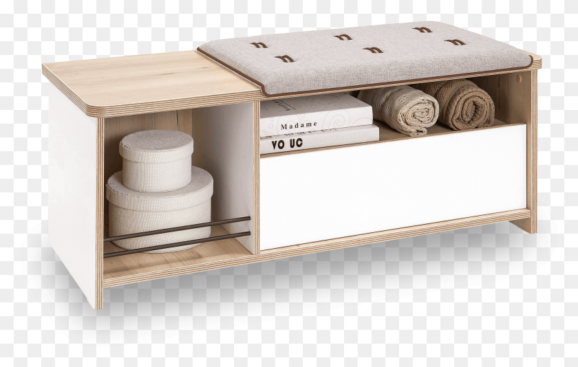 1979x1205 Dynamic Ottoman With Drawer Bench, Furniture, Home Decor, Linen HD PNG Download