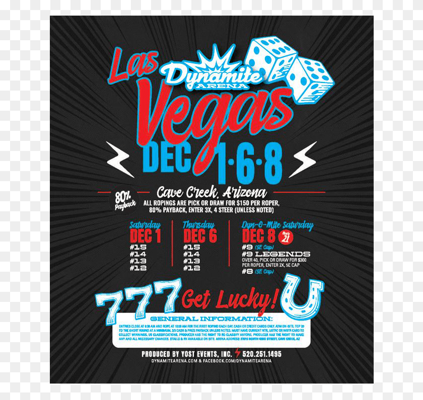 644x735 Dynamite Arena Las Vegas Dec 1st 6th Amp 8th Graphic Design, Flyer, Poster, Paper HD PNG Download
