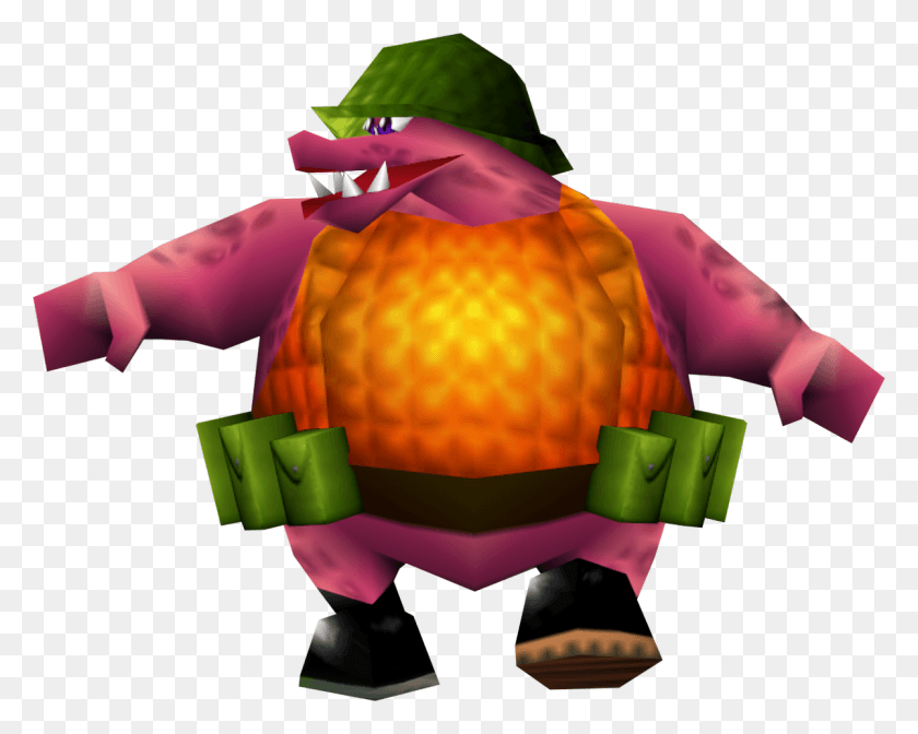 1200x942 Dynamoto On Twitter Donkey Kong 64 Klump, Sweets, Food, Confectionery HD PNG Download