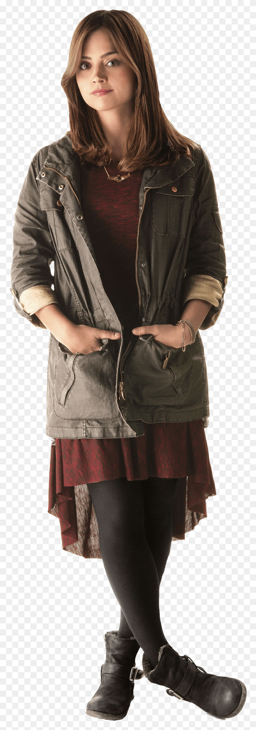 Dziesity Doktor Matt Smith Bella Doctor Who Outfits Doctor Who Clara Oswald The Bells Of Saint John HD PNG Download
