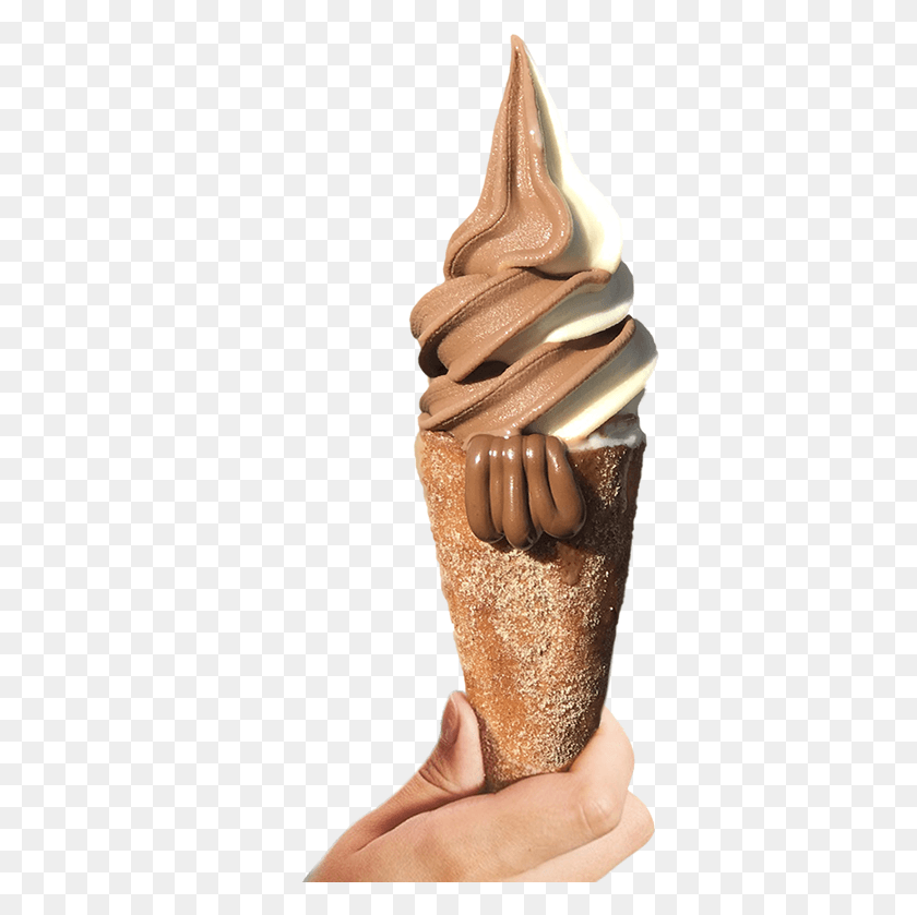 368x779 E Assim Criamos A Ice Churros Uma Empresa Voltada Cone De Churros, Cream, Dessert, Food HD PNG Download