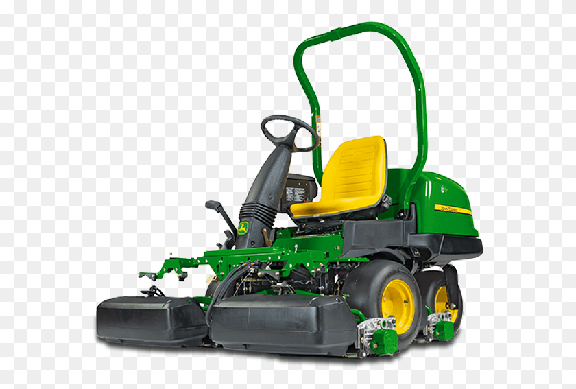 571x507 E Cut Hybrid Dieselriding Greens Mower John Deere, Lawn Mower, Tool HD PNG Download