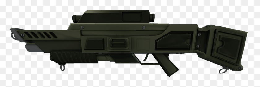 1501x430 E Pulse Rifle, Gun, Weapon, Weaponry HD PNG Download