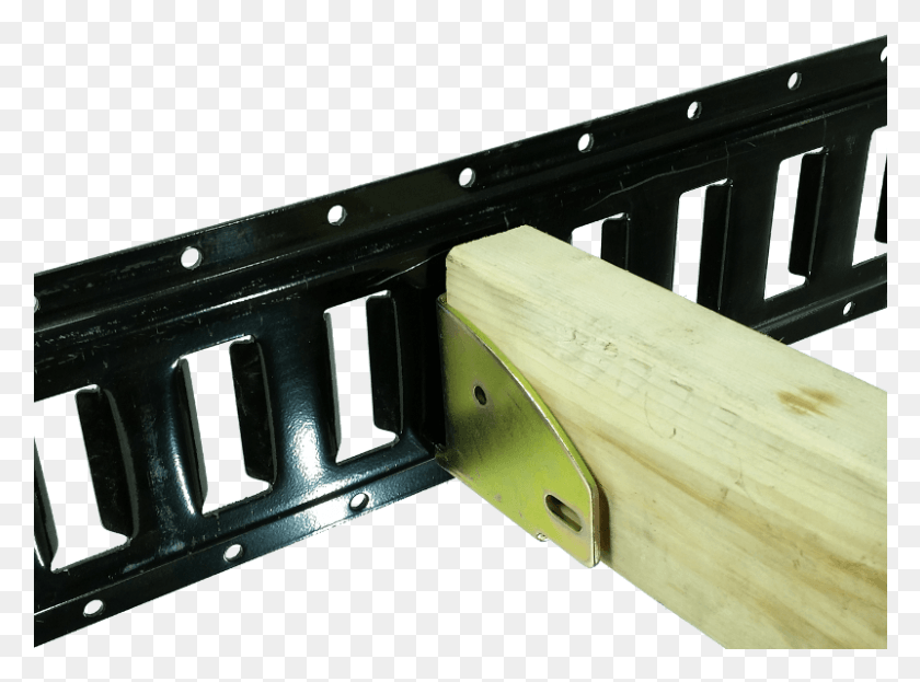 801x579 E Track Fitting Деревянная Балка Гнездо Wewbs Plank, Пистолет, Оружие, Вооружение Hd Png Скачать