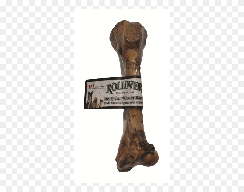 332x601 Each Meaty Lamb Femur Bone Is Individually Shrink Wrapped Statue, Text, Cane, Stick HD PNG Download