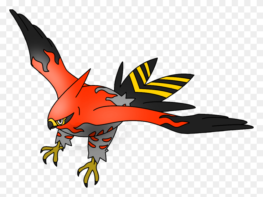 1024x749 Each New Generation Of Pokemon Gives Us The One Mandatory Pokemon Talonflame, Dragon, Airplane, Aircraft HD PNG Download