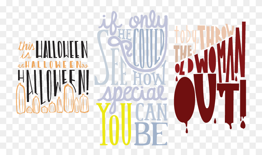 739x440 Each Piece Is A Quote From A Different Movie Produced Graphic Design, Text, Alphabet, Novel HD PNG Download