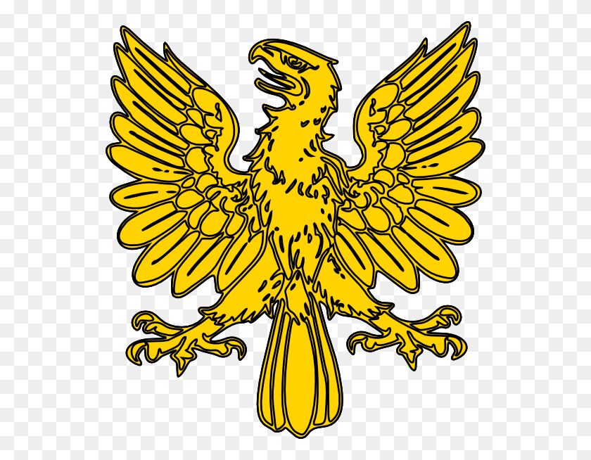 540x594 Eagle Clipart Clip Art Eagle Crest, Symbol, Animal, Bird HD PNG Download