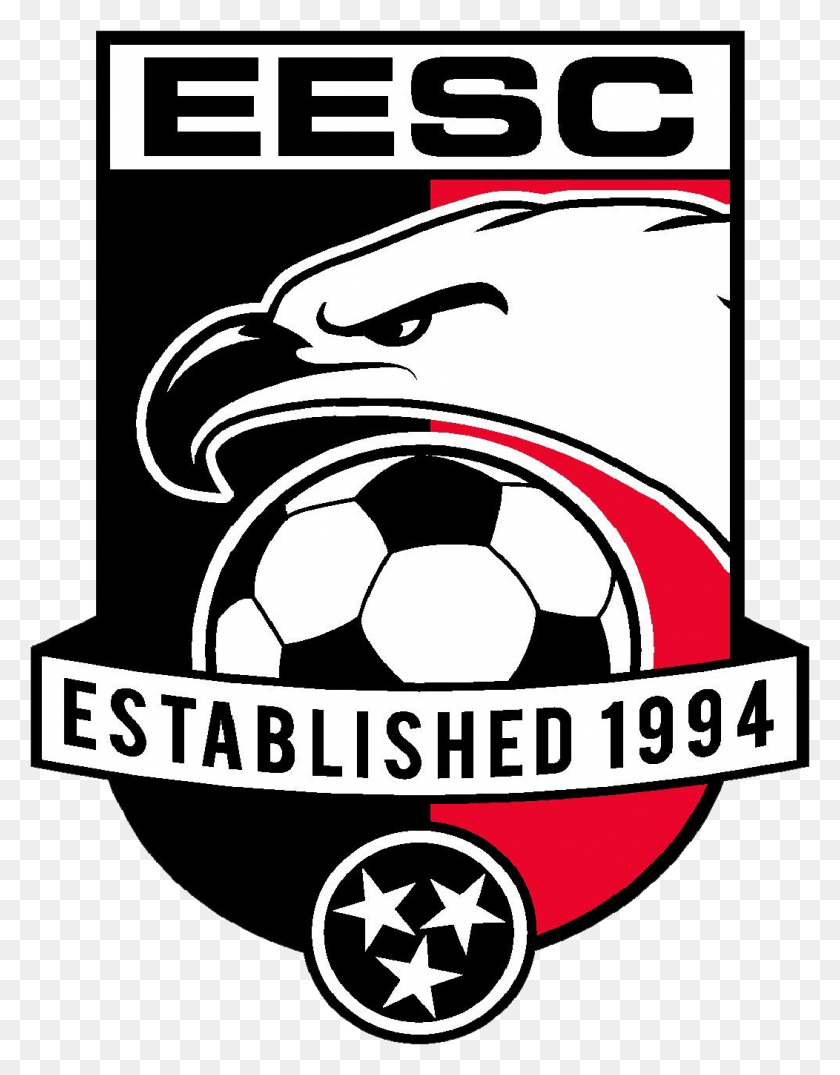 1052x1369 Eagle Express Soccer Club Soccer Logo With An Eagle, Advertisement, Poster, Team Sport HD PNG Download