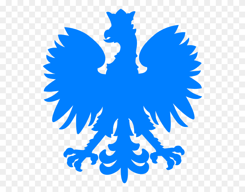 546x599 Eagle Green Polish Eagle Silhouette, Symbol, Emblem, Snowflake HD PNG Download