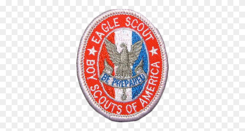 319x389 Descargar Png Eagle Patch Modern2 Eagle Patch Boy Scout, Logotipo, Símbolo, Marca Registrada Hd Png