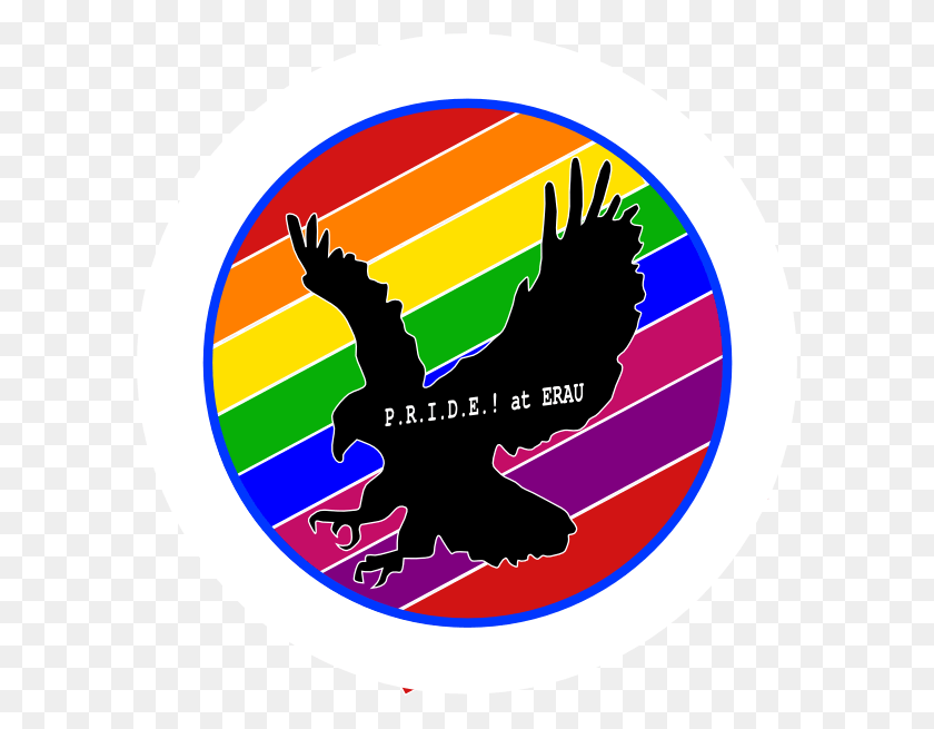 594x595 Eagle Pride Clip Art At Clkercom Vector Online Royalty Gay Pride Eagle, Logo, Symbol, Trademark HD PNG Download