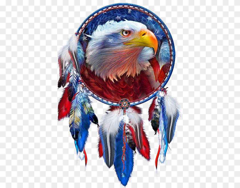 455x659 Eagle Red White Blue, Animal, Bird, Beak, Accessories Sticker PNG