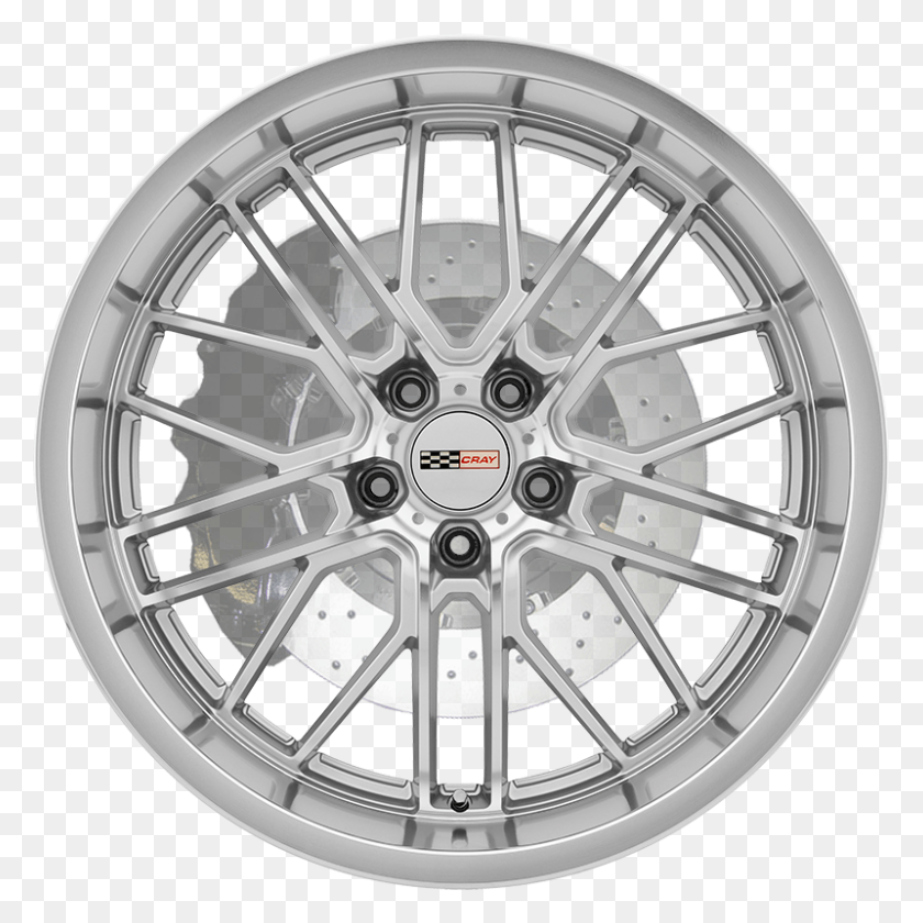 800x800 Eagle Silver Wmirror Cut Face Amp Lip Porsche, Wheel, Machine, Tire HD PNG Download