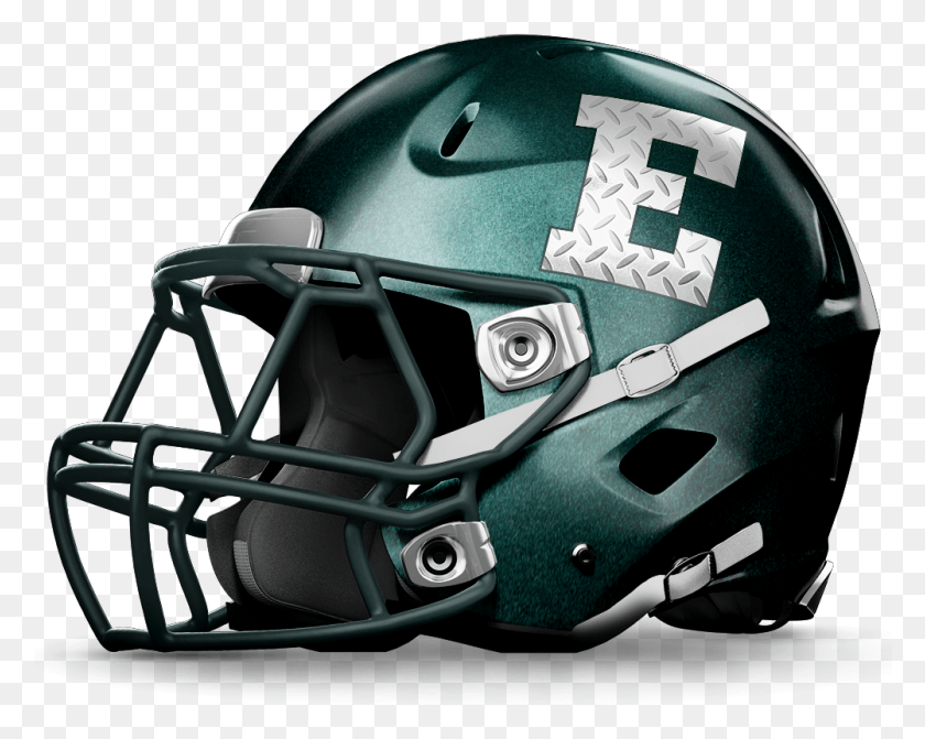 1001x785 Eagles Tennessee State Football Helmet Right, Clothing, Apparel, Helmet HD PNG Download