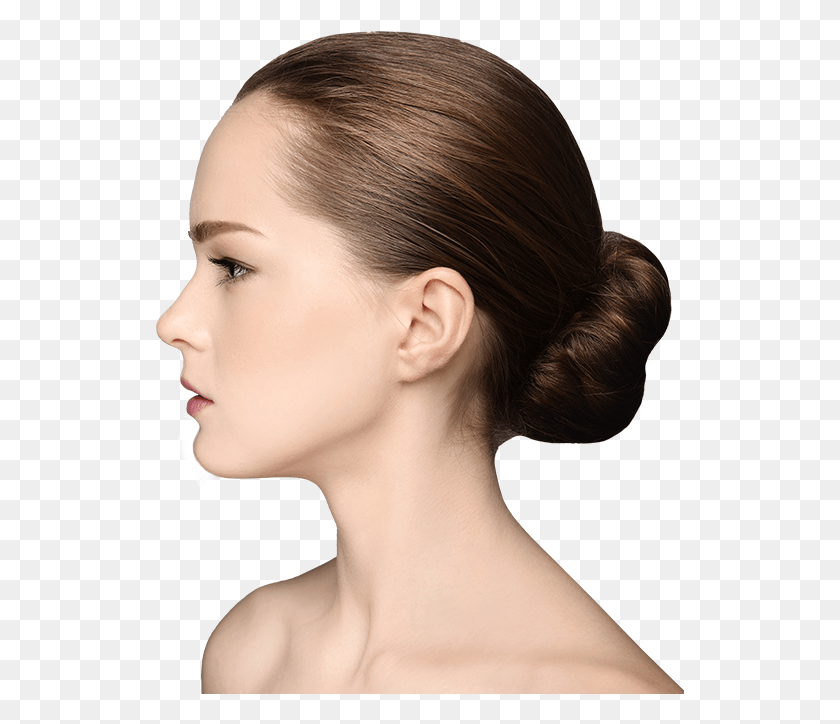 529x664 Ear Surgery Model Bun, Hair, Person, Human HD PNG Download