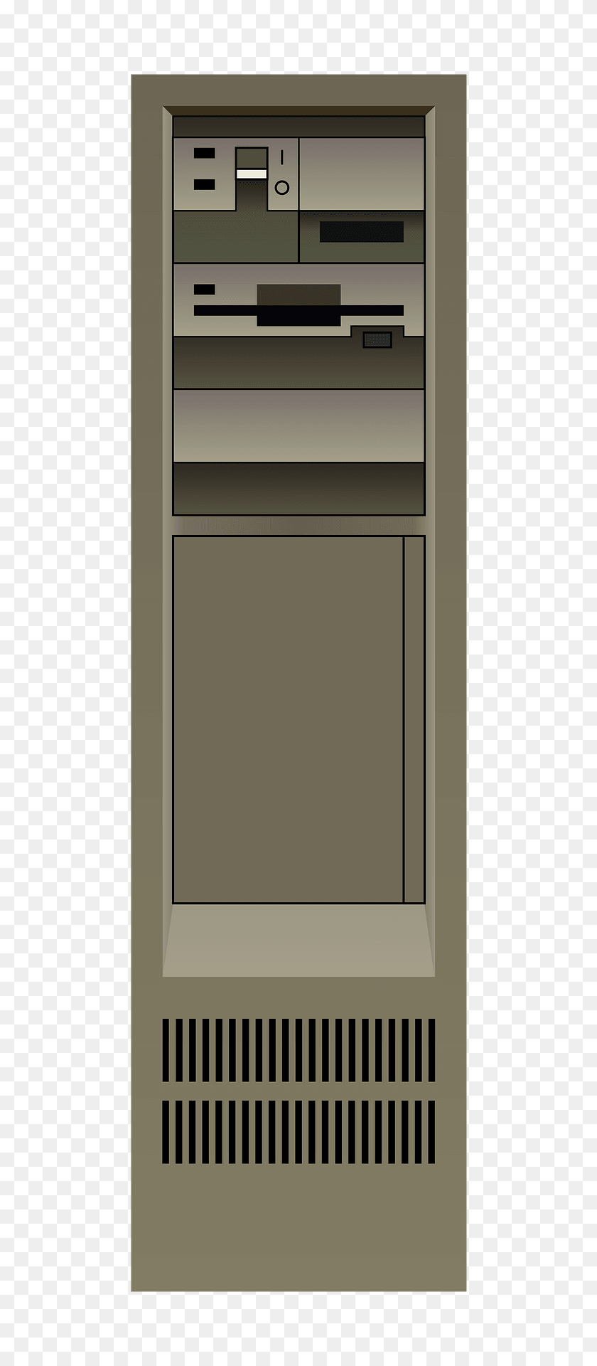 681x1920 Early 90s Computer Clipart, Electronics, Computer Hardware, Hardware, Pc Transparent PNG