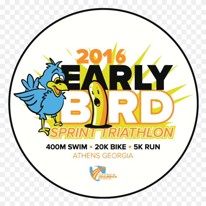 1023x1021 Early Bird Logo B Level Label, Symbol, Trademark, Text HD PNG Download