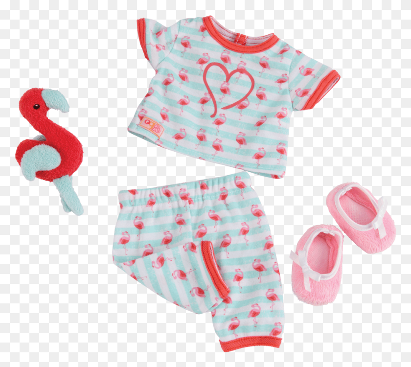 930x823 Пижамный Комплект Early Bird Outfit Кукла Нашего Поколения Пижама, Одежда, Одежда, Подгузник Png Скачать