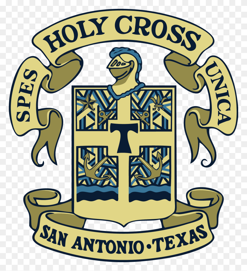 1484x1640 Early Dismissal 1030 Holy Cross Of San Antonio Logo, Symbol, Trademark, Emblem HD PNG Download