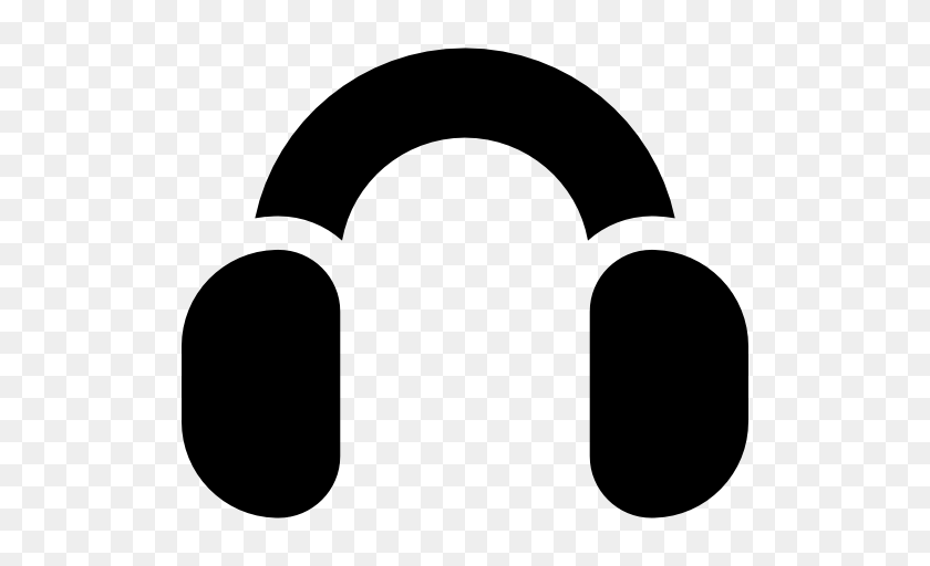 512x512 Earmuffs, Stencil, Electronics, Headphones PNG