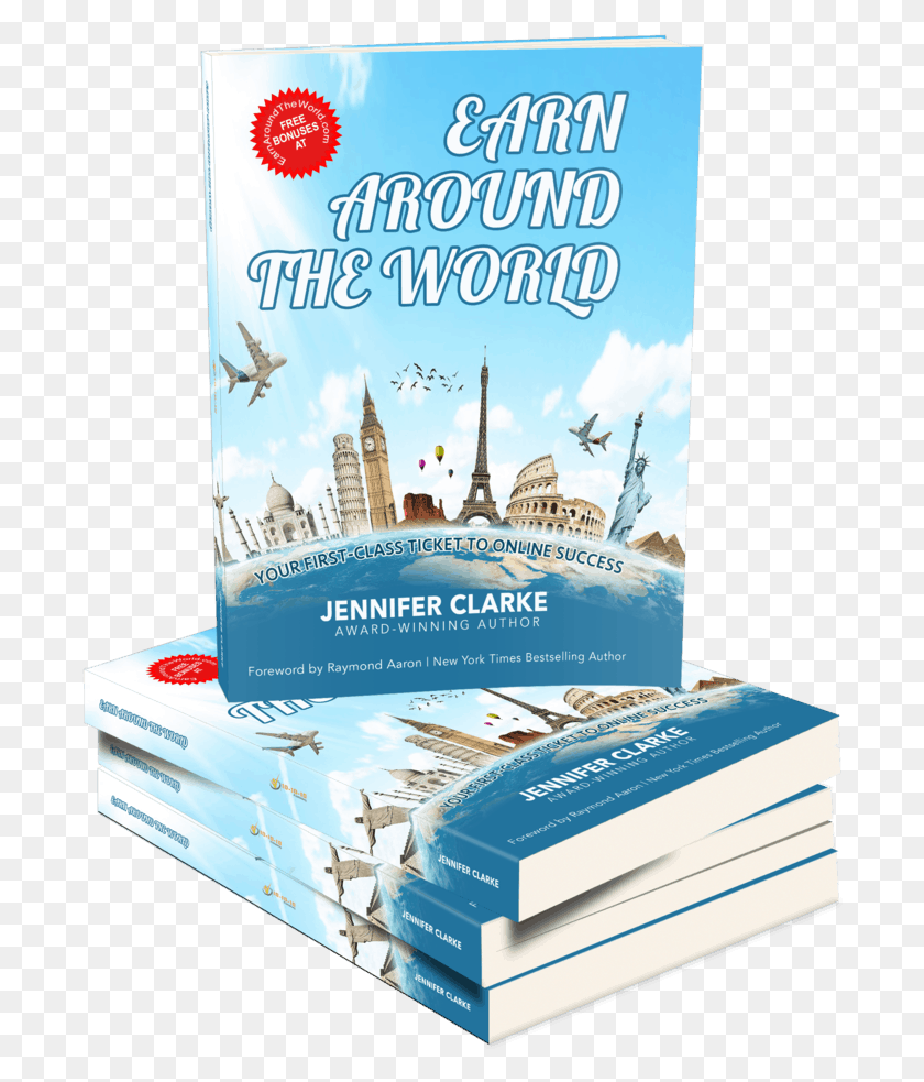 692x923 Earn Around The World By Jennifer Clarke Zazzle Top Novel, Poster, Advertisement, Flyer HD PNG Download