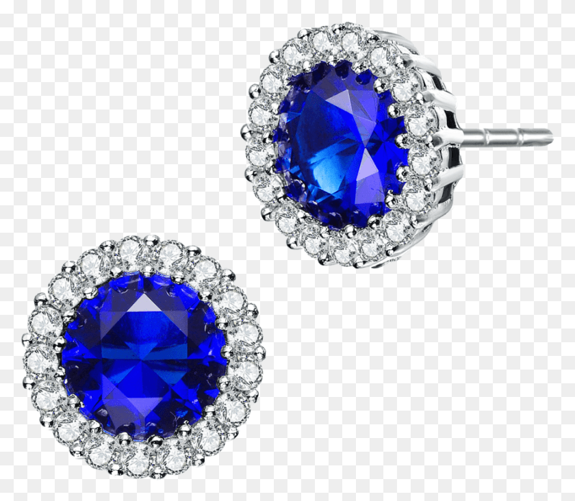 879x758 Earrings, Sapphire, Gemstone, Jewelry HD PNG Download