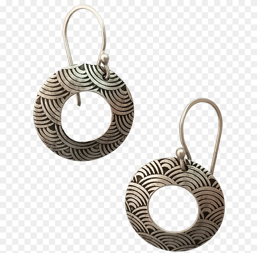 Earrings Silver Big Dangle Pattern Earrings, Accessories, Bag, Earring, Handbag Clipart PNG