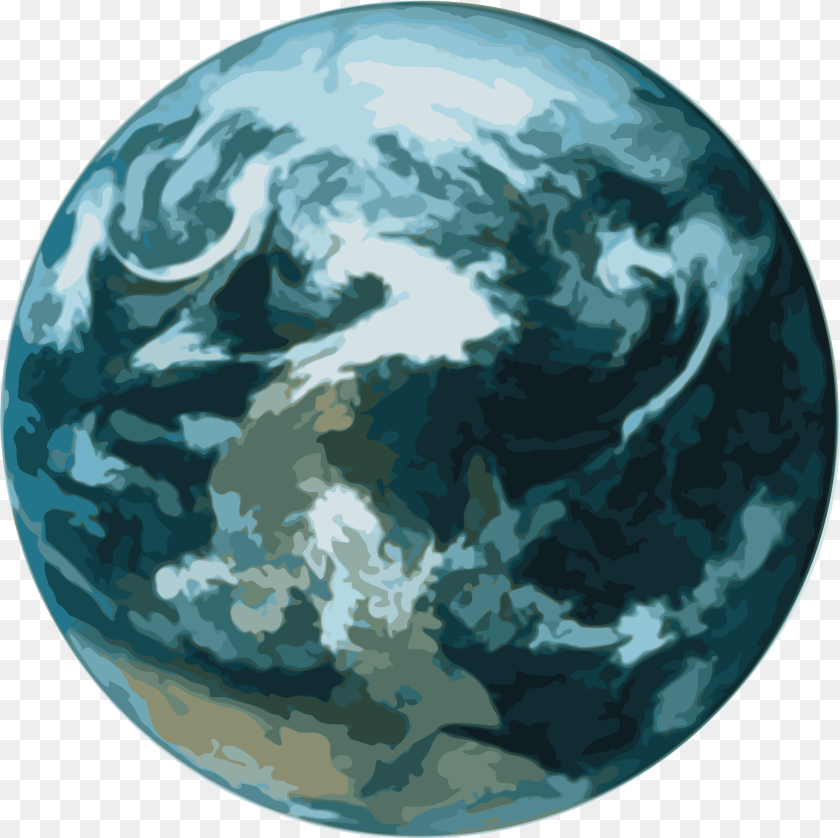 Earth Art, Astronomy, Globe, Outer Space, Planet Sticker PNG