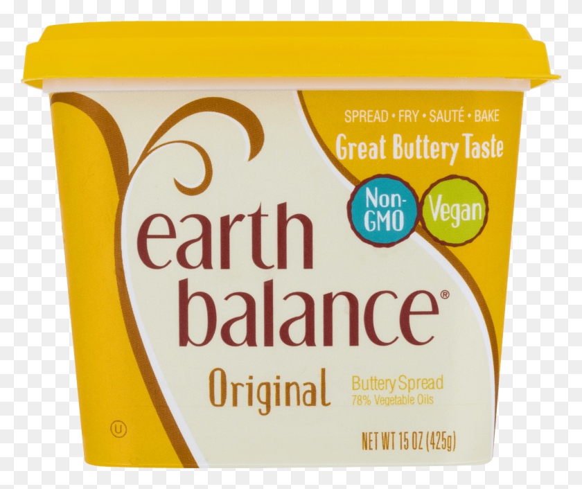 1801x1492 Earth Balance Butter, Label, Text, Food HD PNG Download