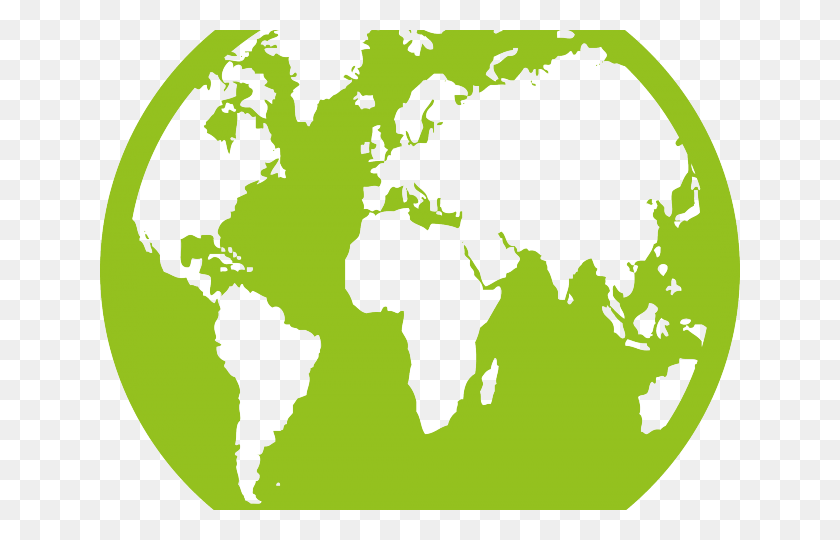 640x480 Земля Клипарт На Прозрачном Фоне Зеленая Карта Мира, Диаграмма, Участок, Атлас Hd Png Скачать