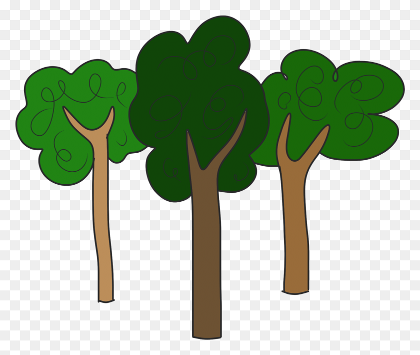 1520x1265 Earth Day Clipart Tree Top Trees Clipart, Plant, Cutlery, Hand HD PNG Download