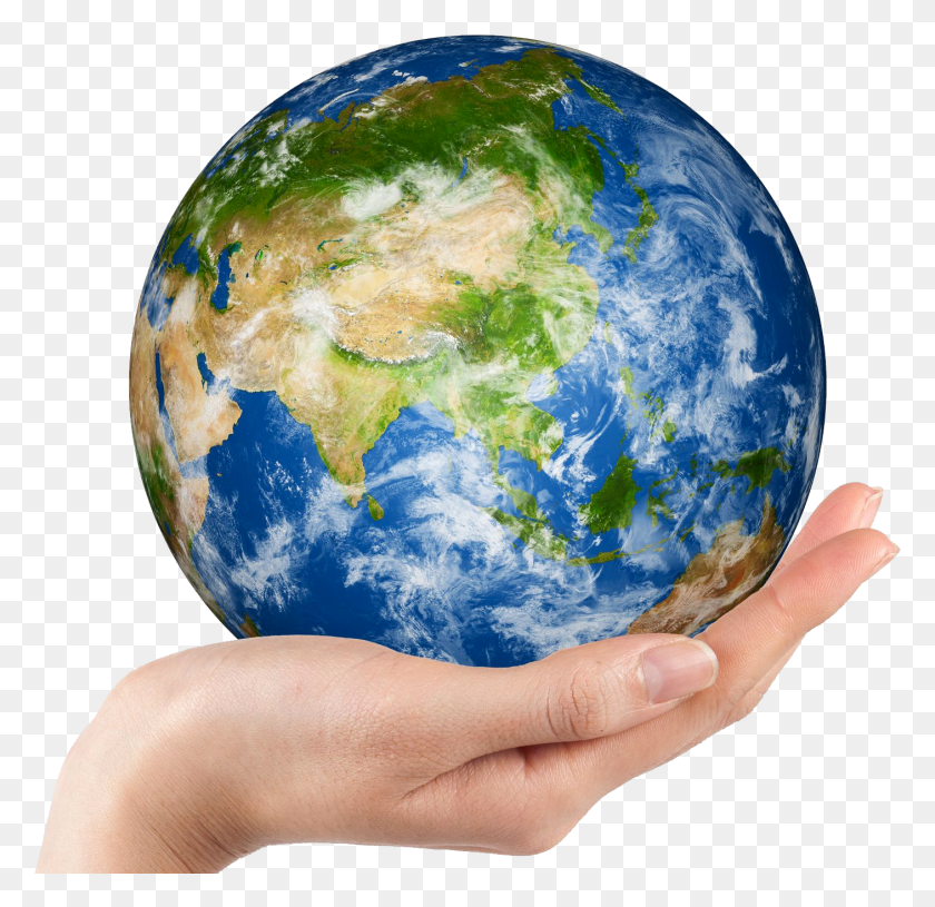1407x1363 Earth Globe Clip Art Earth In One Hand, Outer Space, Astronomy, Space HD PNG Download