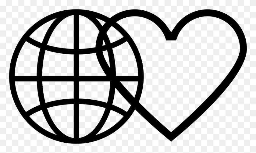 980x556 Earth Outline Earth In Hands Vector, Logo, Symbol, Trademark HD PNG Download