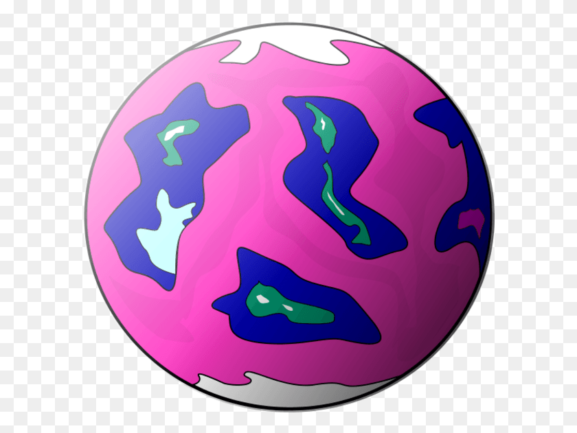 600x571 Earth Planet Vector Clip Art Earth Clipart, Outer Space, Astronomy, Space HD PNG Download