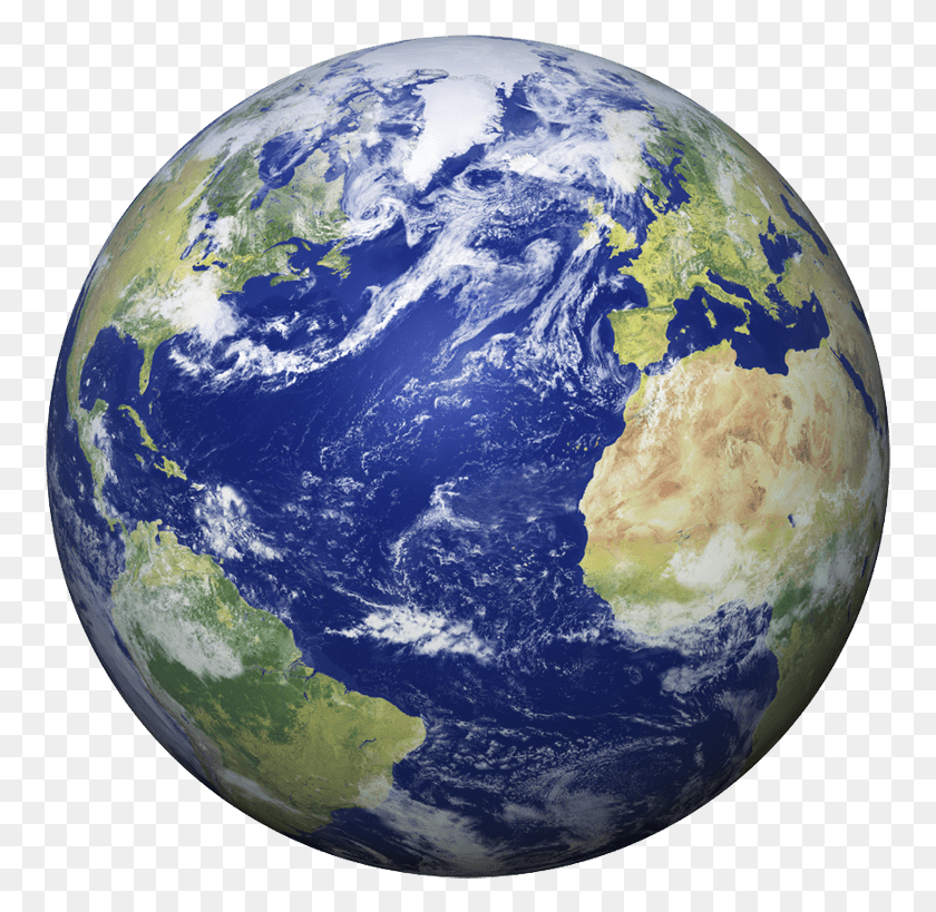 759x759 Earth Seen From Space Earth, Moon, Outer Space, Night HD PNG Download