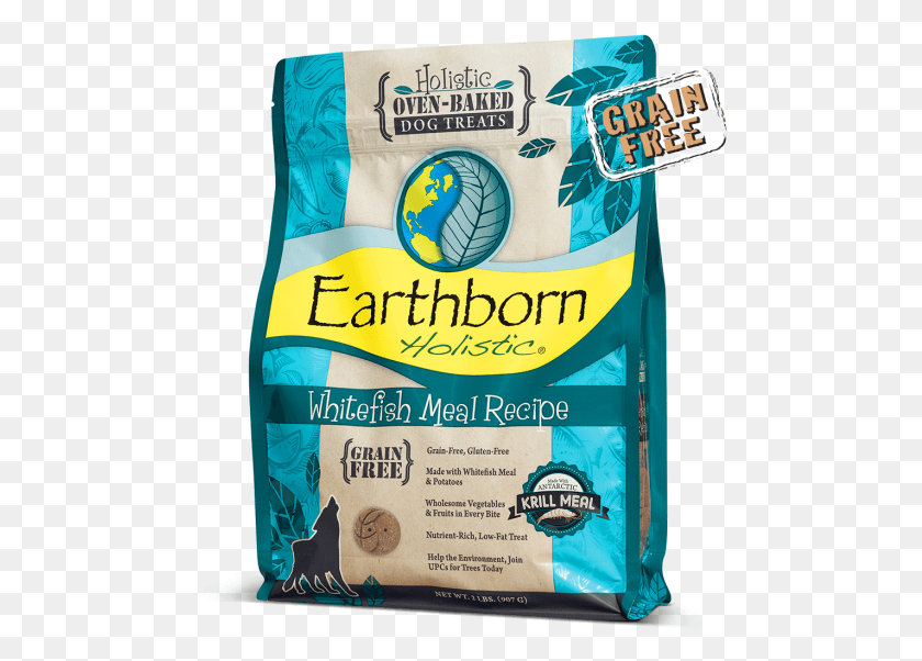 486x542 Earthborn Dog Treats Biscuits 14oz Earthborn Holistic Dog Treats, Food, Plant, Clothing HD PNG Download