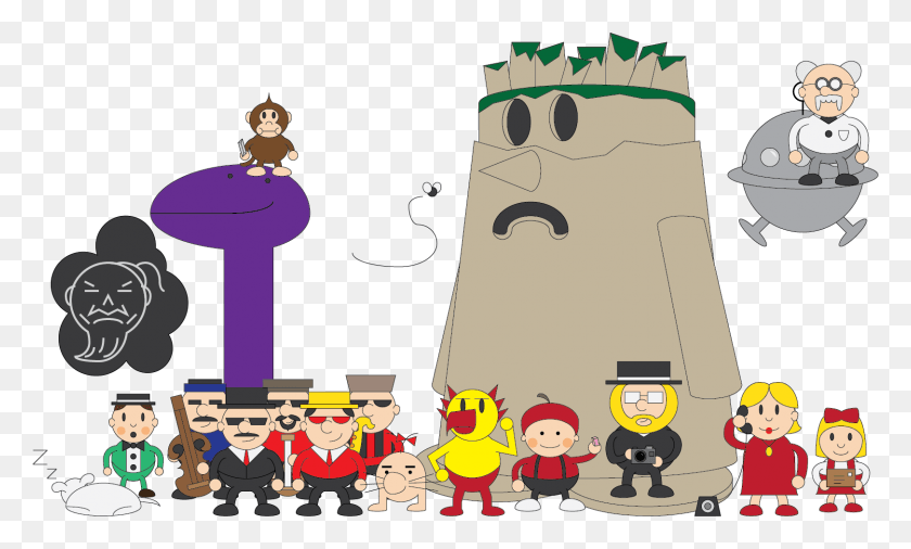 1622x929 Earthbound Allies Cartoon, Crowd HD PNG Download